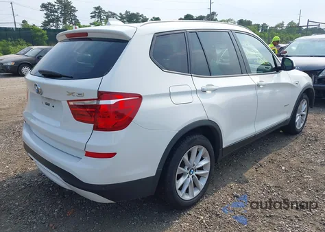 2016 BMW X3 xDrive28I from USA, damaged, VIN 5UXWX9C56G0D85903
